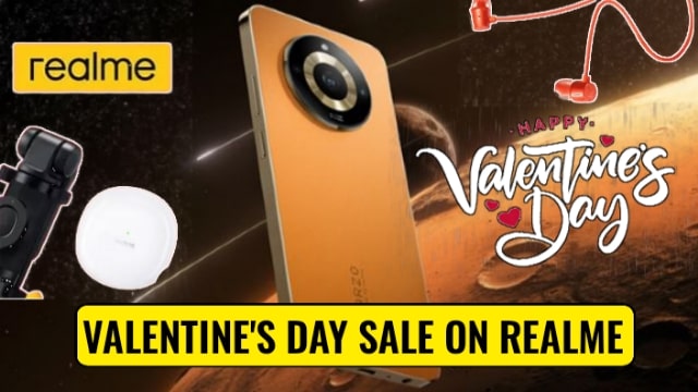 Valentine day Sale On Realme